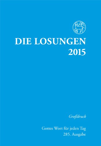 Die Losungen für Deutschland 2015. Grossdruck kartoniert