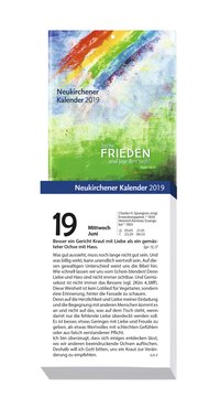 Neukirchener Kalender 2019 Großdruck-Abreißkalender, 384 Blätter mit Rückwand